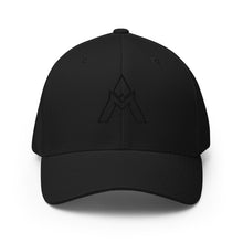 Load image into Gallery viewer, Black AM Flexfit