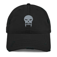 Load image into Gallery viewer, NPC PHYSIQUE Saber Tooth Distressed Dad Hat (Black)