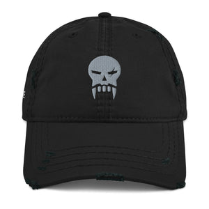 NPC PHYSIQUE Saber Tooth Distressed Dad Hat (Black)