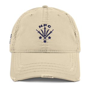 NPC PHYSIQUE Distressed Dad Hat