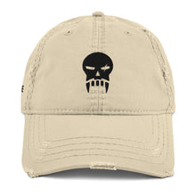 Load image into Gallery viewer, NPC PHYSIQUE Saber Tooth Distressed Dad Hat (Kaki)