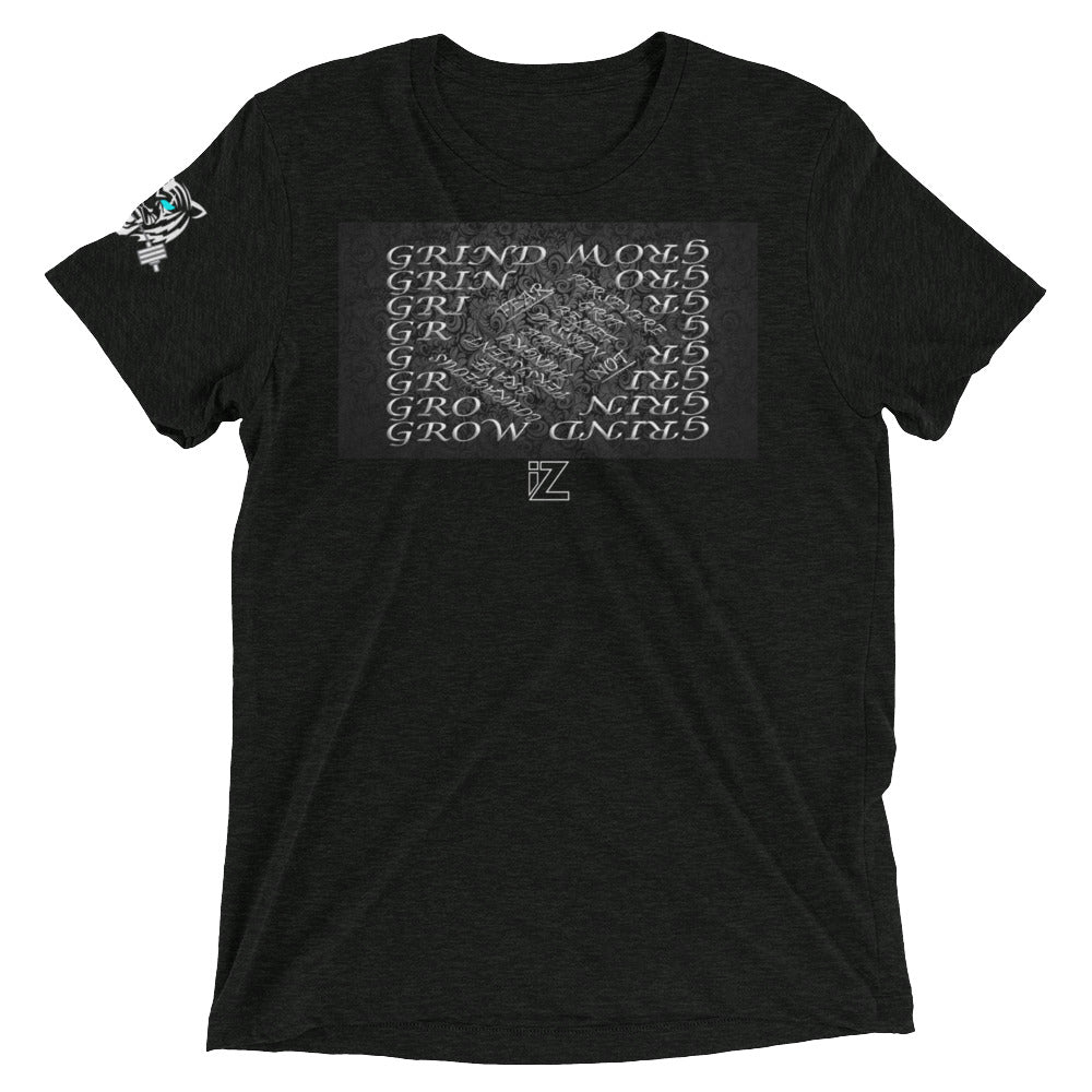 JUST WORDS Tri-Blend Tee (Classic Line | Black)