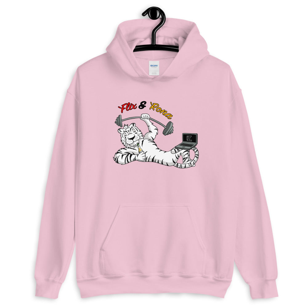 Rocky 'Flix & 'Rona Hoodie (Special Edition, Pink)