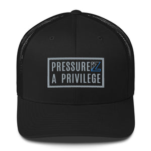 Pressure IZ a Privilege Low Trucker | Mantra Line