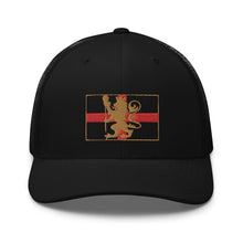 Load image into Gallery viewer, ENG Lax Lion Cross Trucker