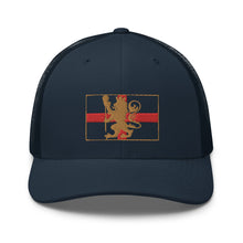 Load image into Gallery viewer, ENG Lax Lion Cross Trucker