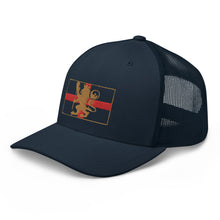 Load image into Gallery viewer, ENG Lax Lion Cross Trucker