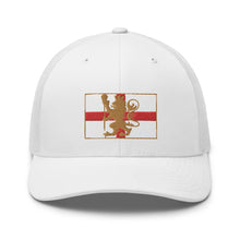 Load image into Gallery viewer, ENG Lax Lion Cross Trucker