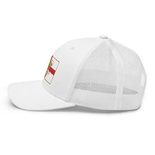 Load image into Gallery viewer, ENG Lax Lion Cross Trucker