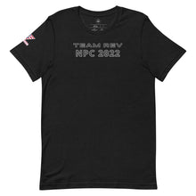 Load image into Gallery viewer, NPC Lehigh Valley &#39;22 Tri-Blend Tee | Team Rev Line