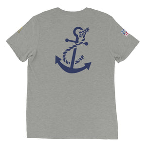 I AM THE STORM Tri-Blend Tee | Patriot Line