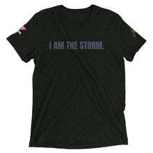 Load image into Gallery viewer, I AM THE STORM Tri-Blend Tee | Patriot Line