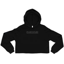 Load image into Gallery viewer, Women’s Crop Hoodie | Blackout Line